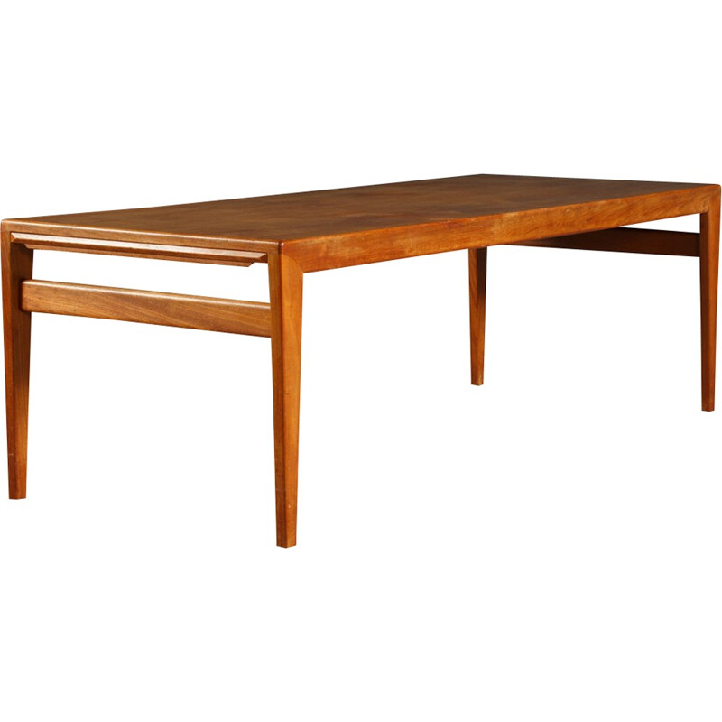 Vintage coffee table in teak by Johannes Andersen, Denmark 1960