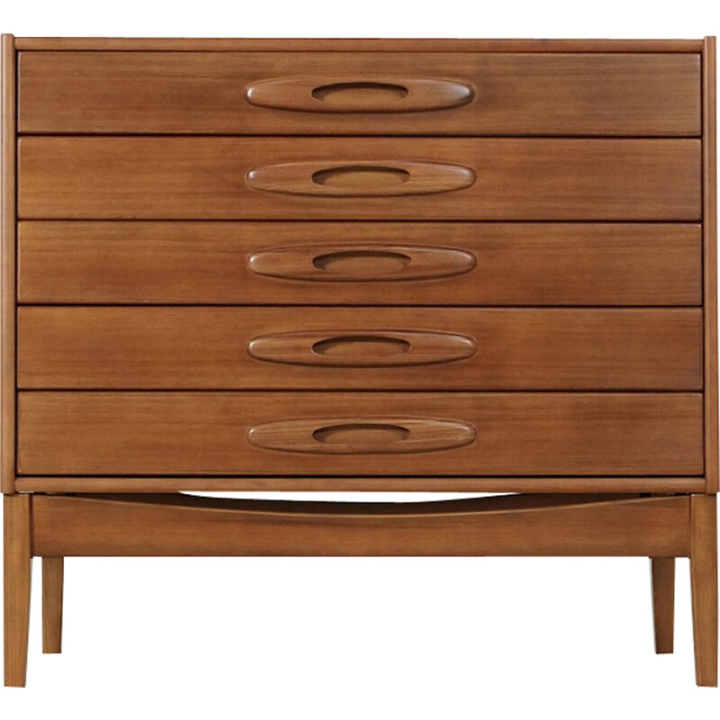 Vintage Italian Chest of Drawers in Teak - 1960s