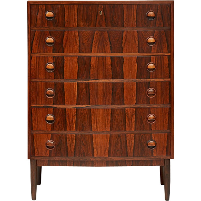 Vintage Rosewood Chest of Drawers by Kai Kristiansen - 1960s