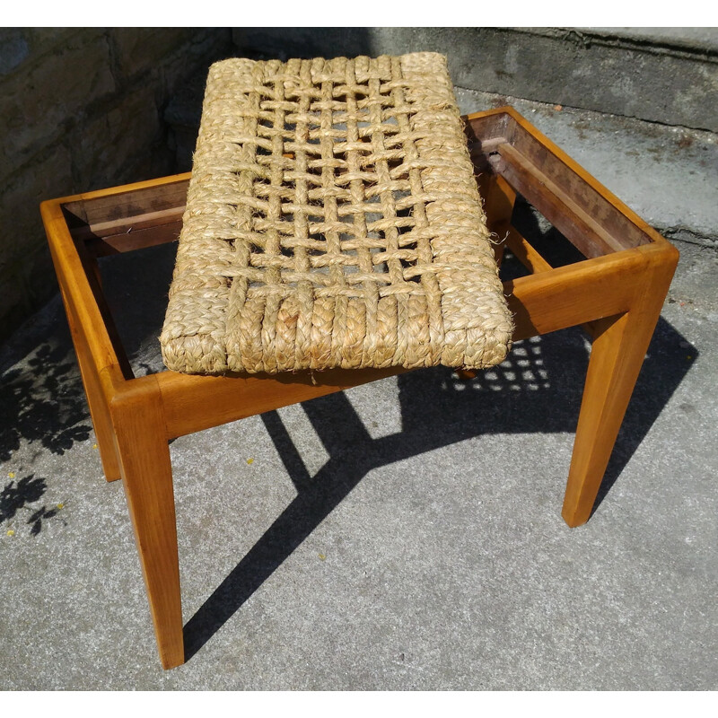 Banc vintage en hêtre massif par La Maison Vibo - 1950 