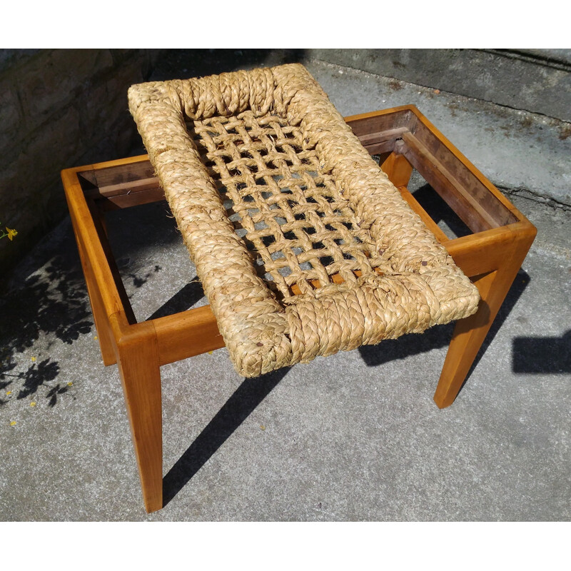 Banc vintage en hêtre massif par La Maison Vibo - 1950 