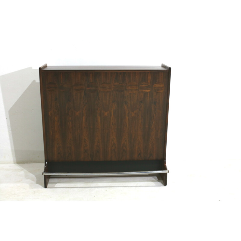 Vintage brazilian rosewood dry bar "SK 661" by Johannes Andersen for J. Skaaning & Søn - 1960s