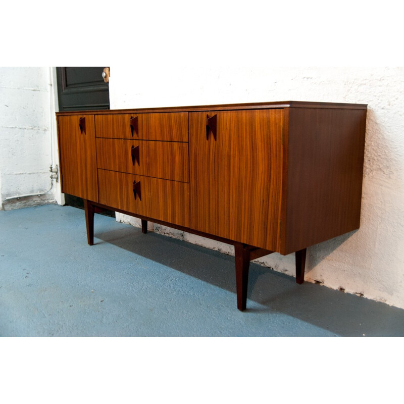 Enfilade scandinave vintage à 3 grands tiroirs - 1960