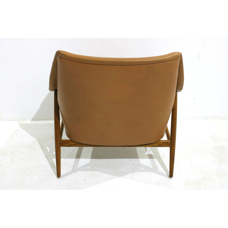 Vintage "Grace-61" Armchair in oak frame by Ikea - 1960s