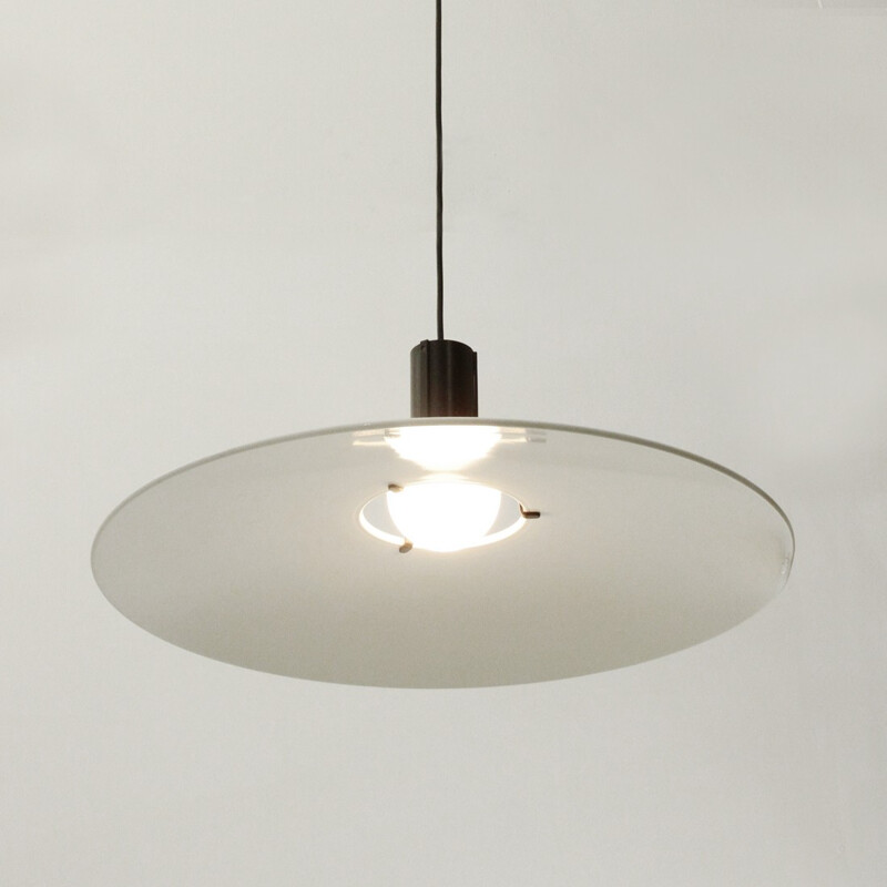 Small Vintage "2133" pendant lamp by Gino Sarfatti for Arteluce - 1970s