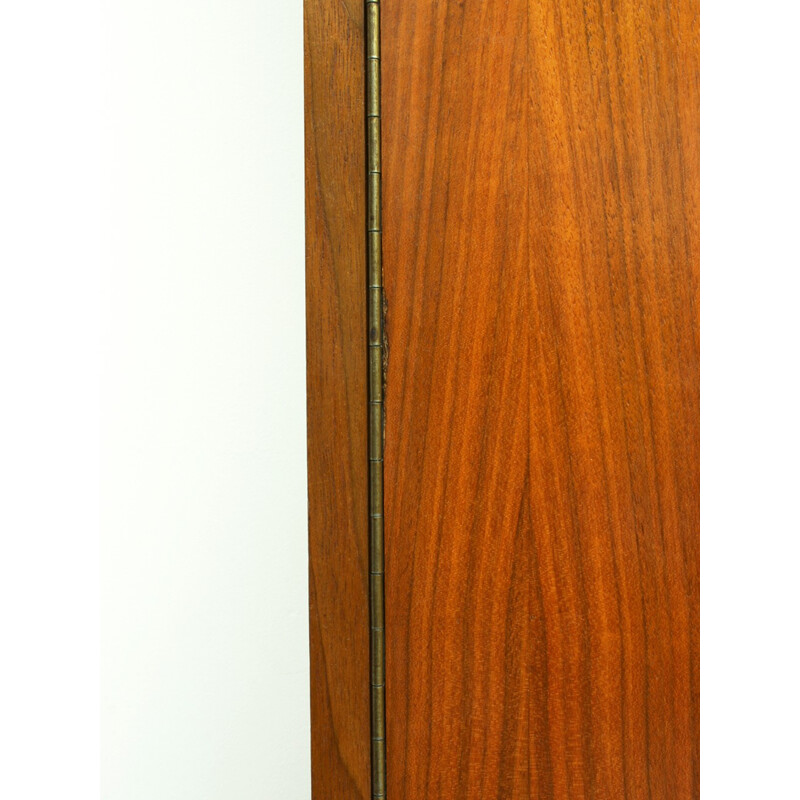Armoire vintage en teck à 2 portes et 8 tiroirs - 1960