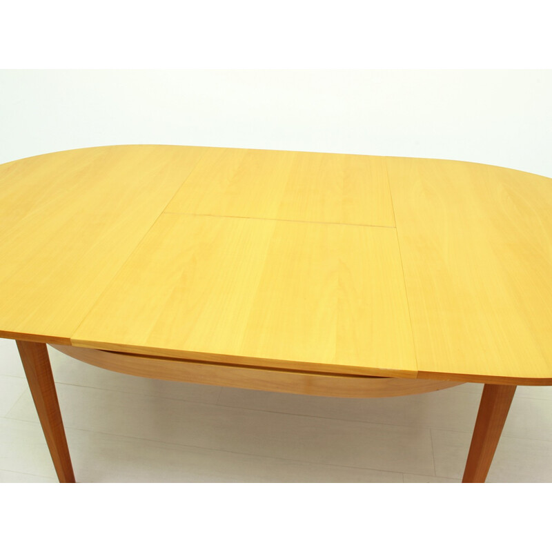 Extendible Cherry Wood Dining Table - 1950s