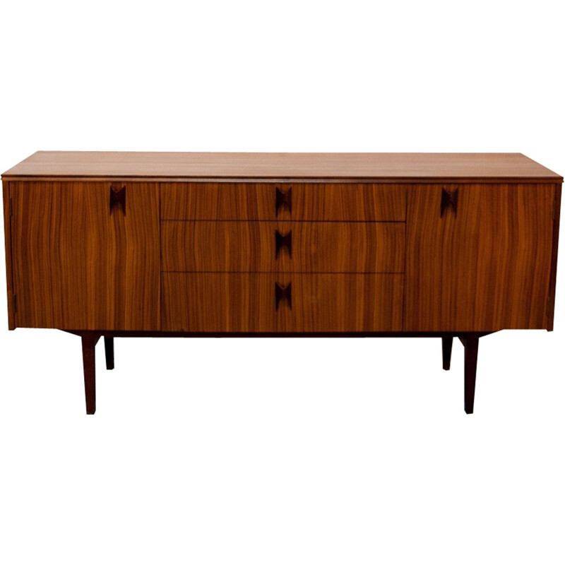 Vintage scandinavian sideboard with 3 large drawers - 1960s