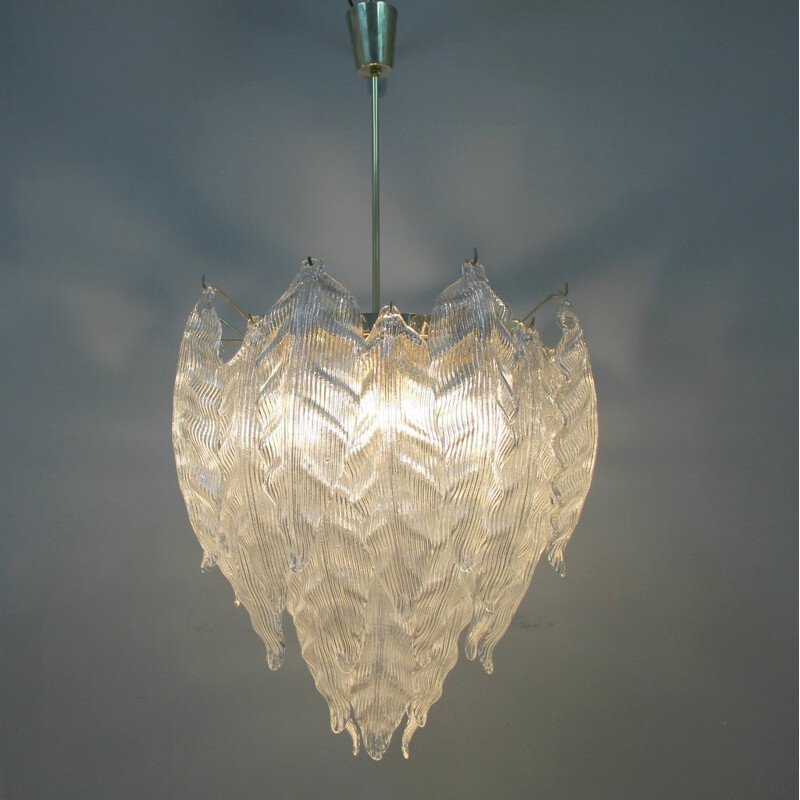 Vintage chandelier in Murano glass - 1960s