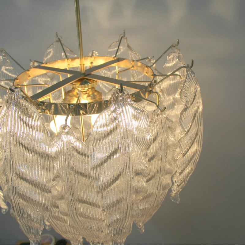 Vintage chandelier in Murano glass - 1960s