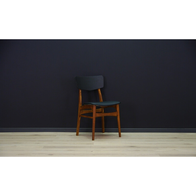 Suite de 4 chaises à repas vintage au design danois - 1960