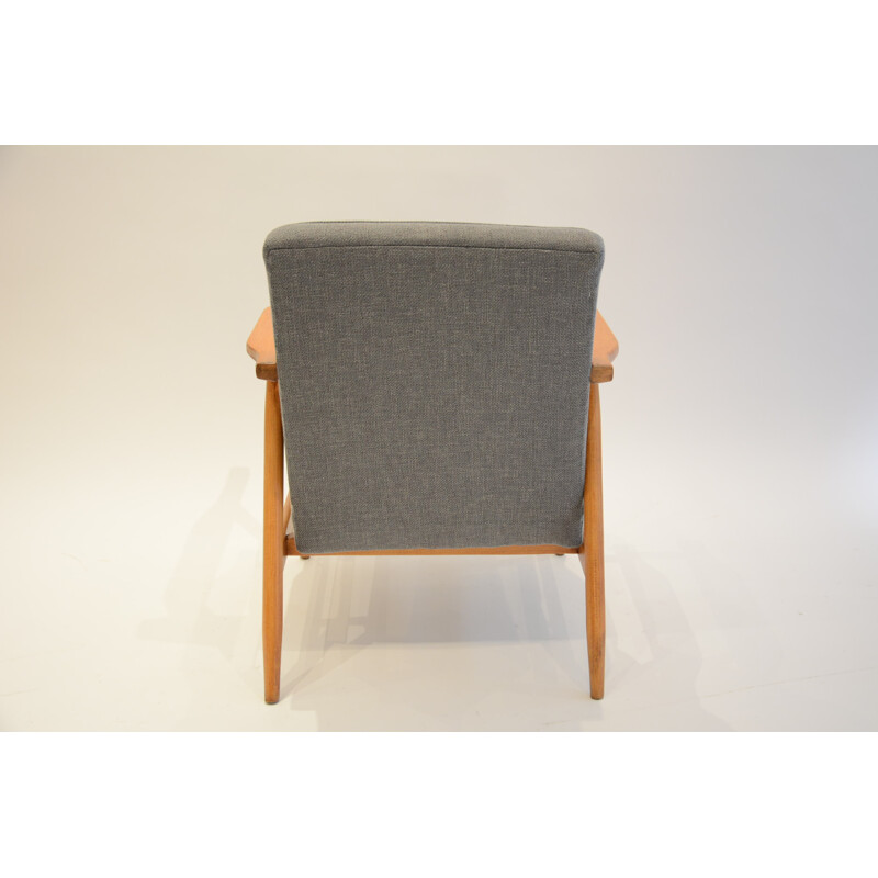 Vintage "Fox" armchair in grey - 1960s