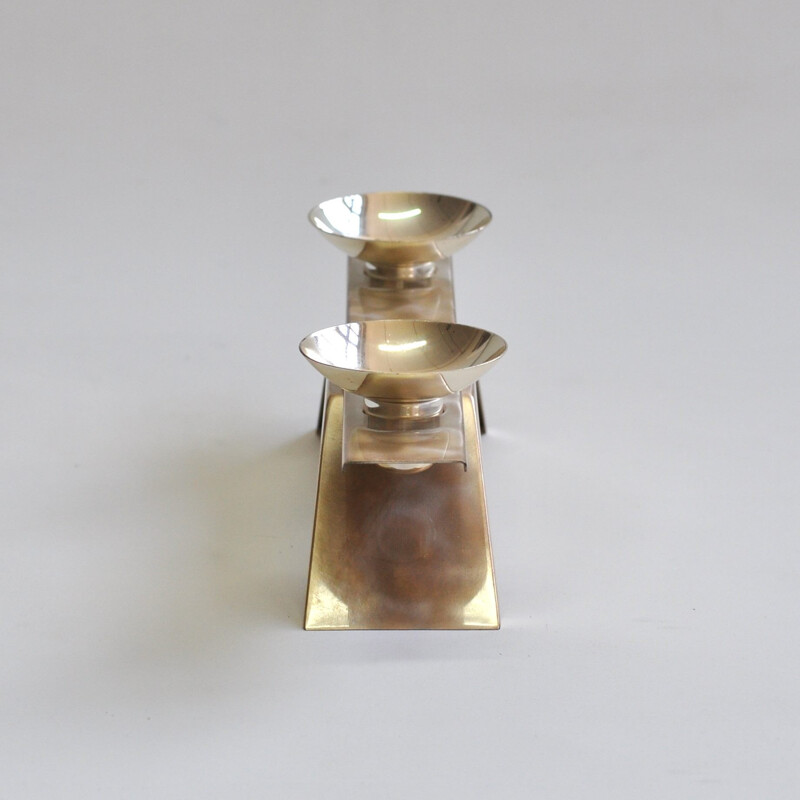 Vintage "Ikora" candleholder by Kurt Radtke for WMF - 1960s