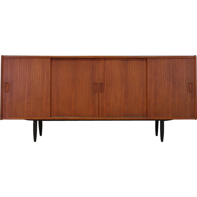 Enfilade rétro en teck au design danois - 1960