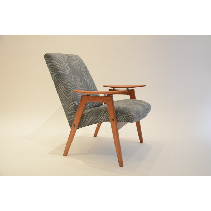 Vintage Czechoslovak tropical armchair - 1960s