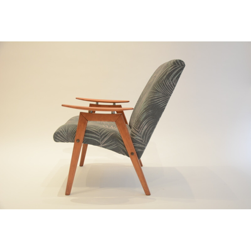 Vintage Czechoslovak tropical armchair - 1960s