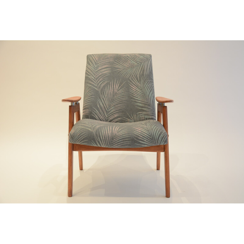 Vintage Czechoslovak tropical armchair - 1960s