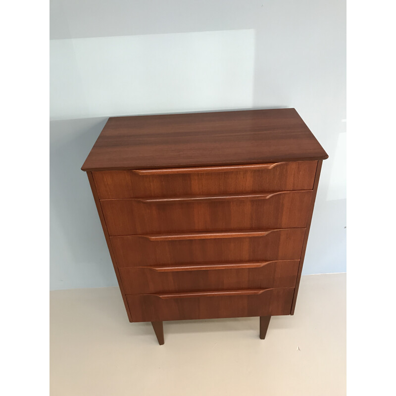 Vintage teak chest of drawers for Austinsuite - 1960s