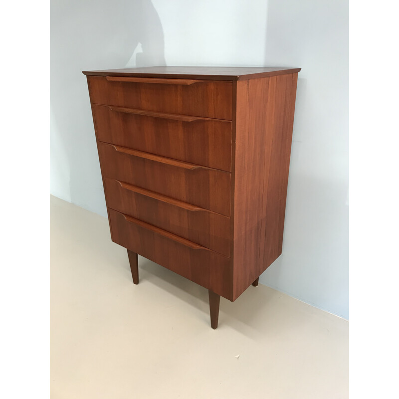 Vintage teak chest of drawers for Austinsuite - 1960s