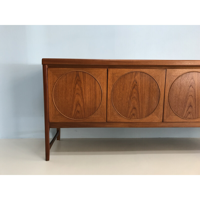 Vintage "Circle" teak sideboard for Nathan - 1960s