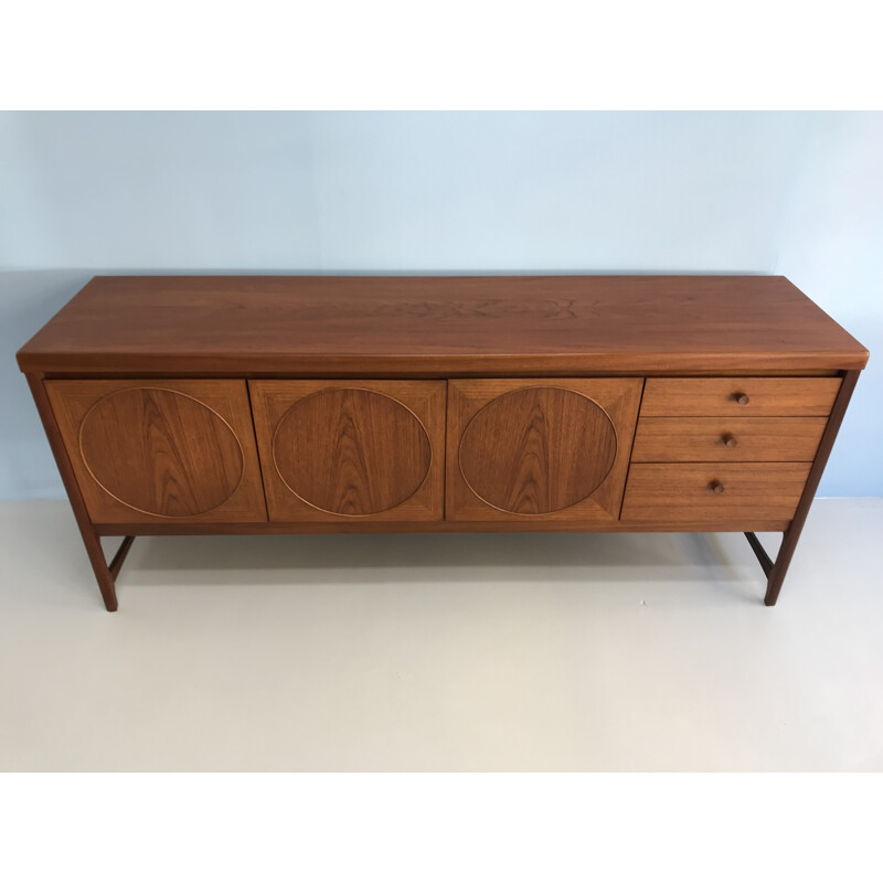 Vintage "Circle" teak sideboard for Nathan - 1960s