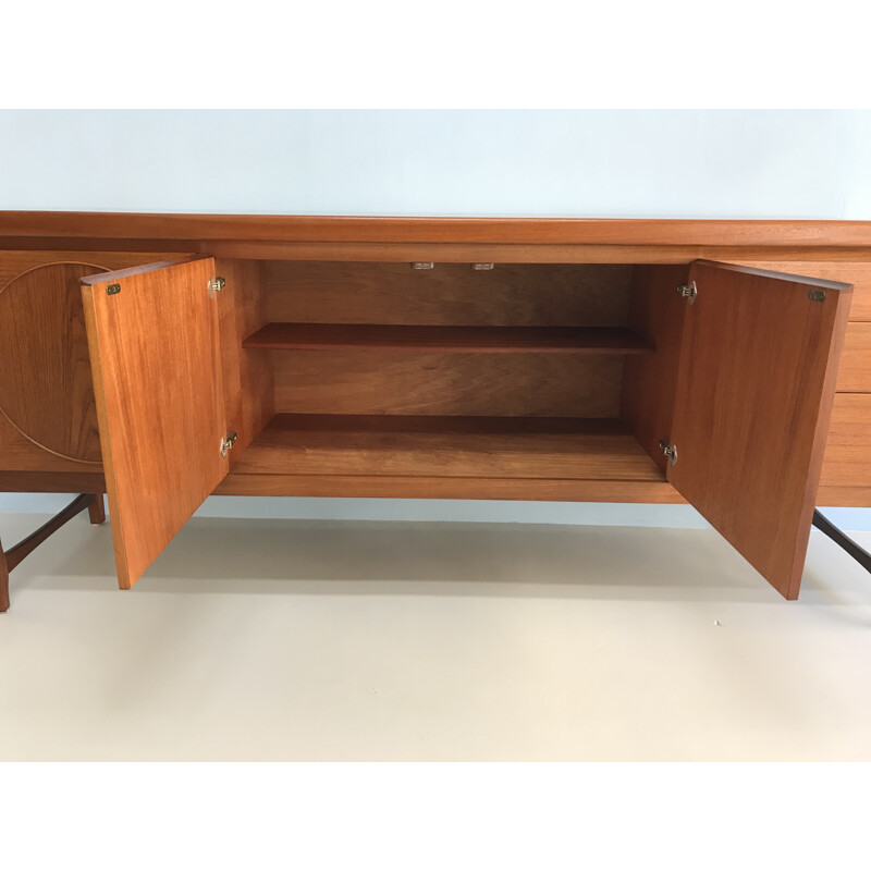 Vintage "Circle" teak sideboard for Nathan - 1960s