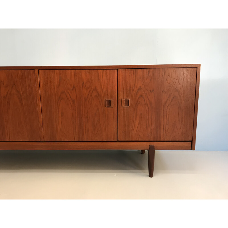 Vintage minimalist teak sideboard - 1960s