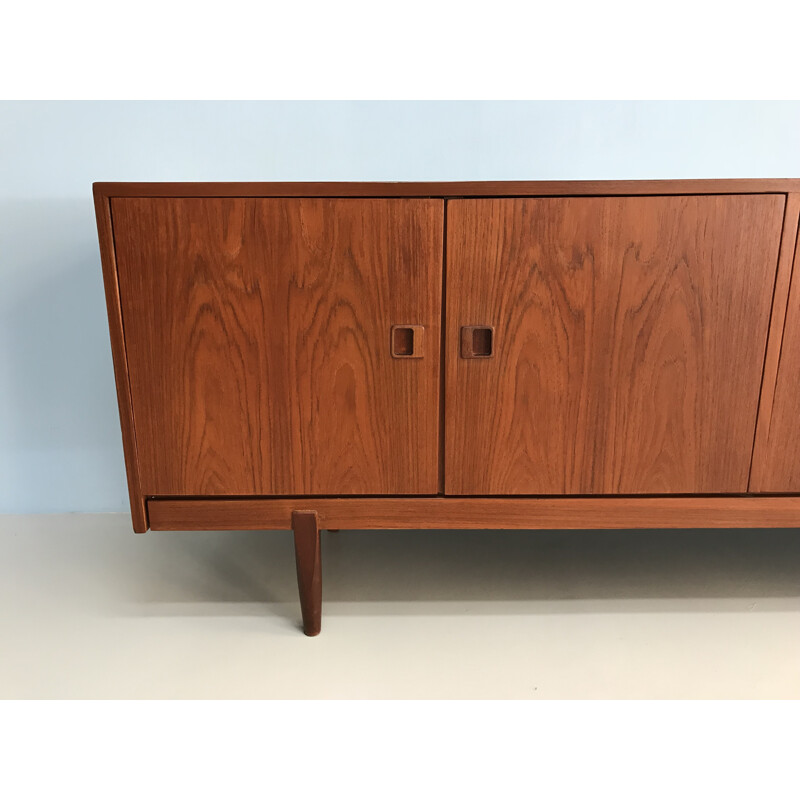 Vintage minimalist teak sideboard - 1960s