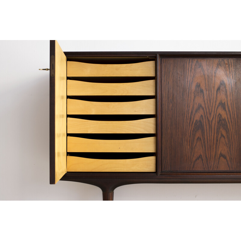 Vintage "Cortina" rosewood sideboard by Svante Skogh for Seffle Mobelfabrik - 1950s