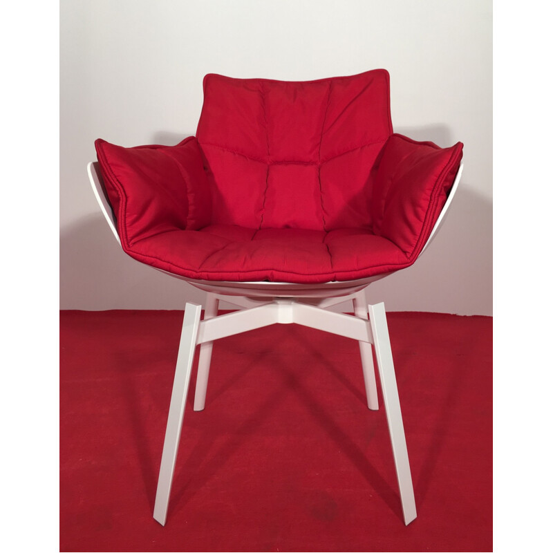 Set van 6 vintage "husk" fauteuils van Patricia Urquiola, 2012