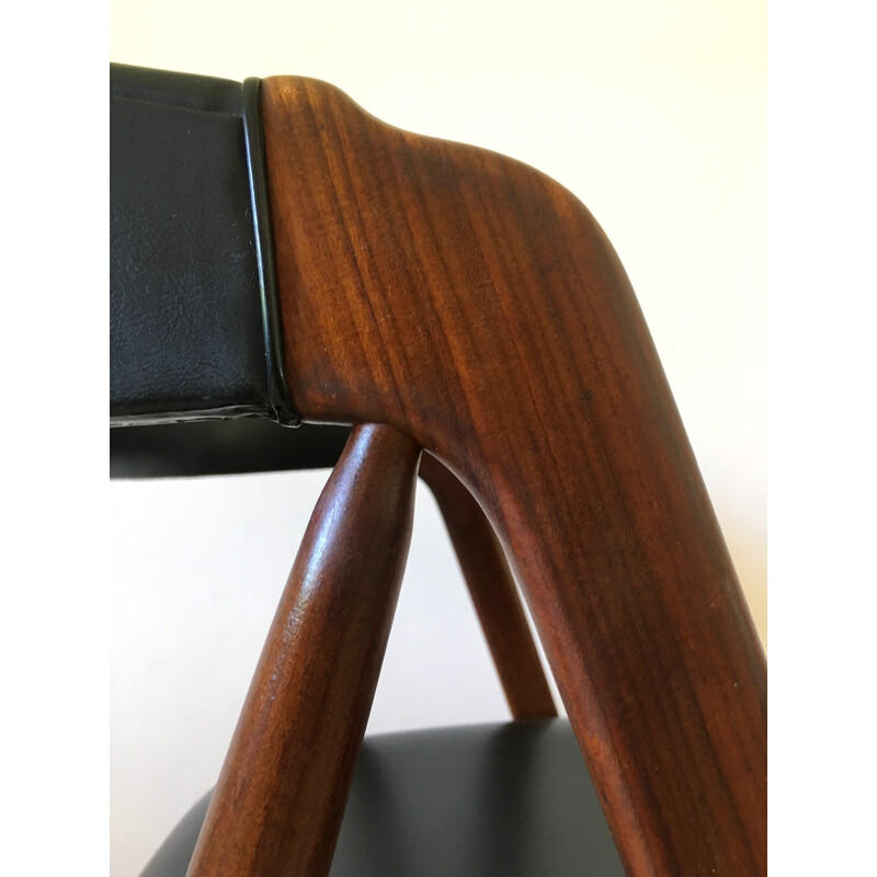 Vintage set of 4 teak chairs by Thomas Harlev for Farstrup - 1950s