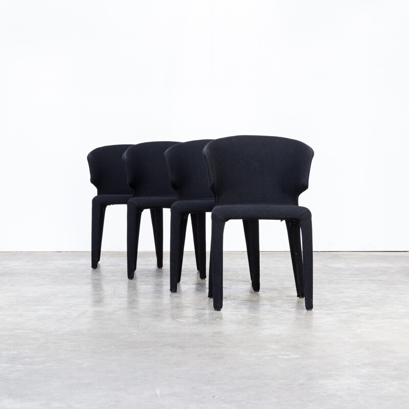 Vintage set of "367 Hola" chairs by Hannes Wettstein for Cassina - 2000