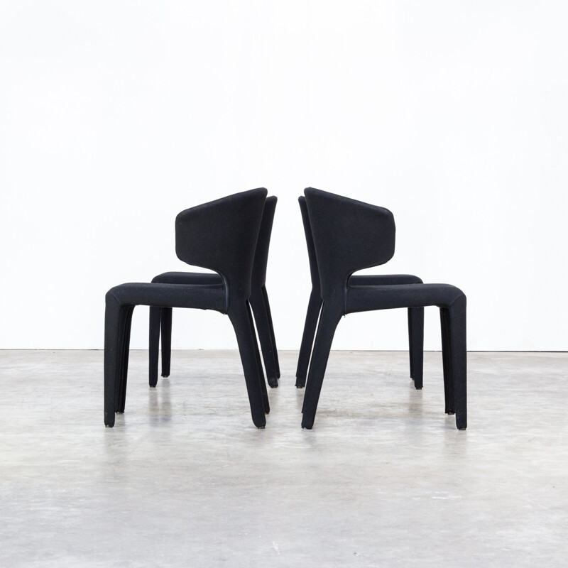 Vintage set of "367 Hola" chairs by Hannes Wettstein for Cassina - 2000