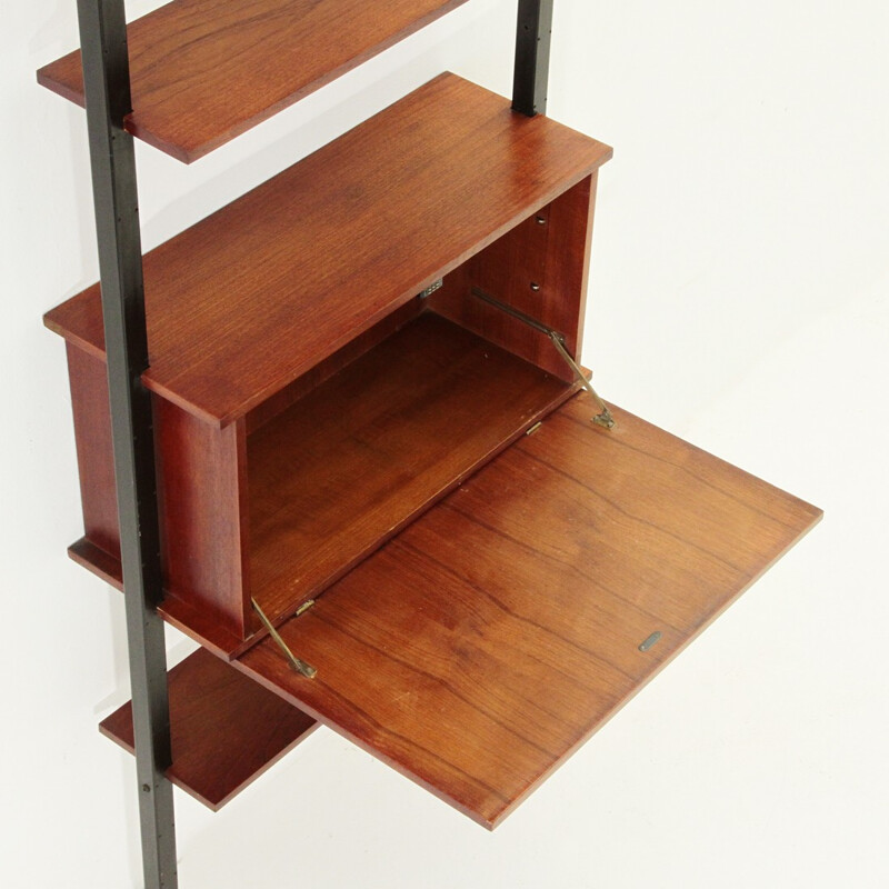 Vintage Teak Wall Unit by Marco Lavarello for Domus Linea - 1960s