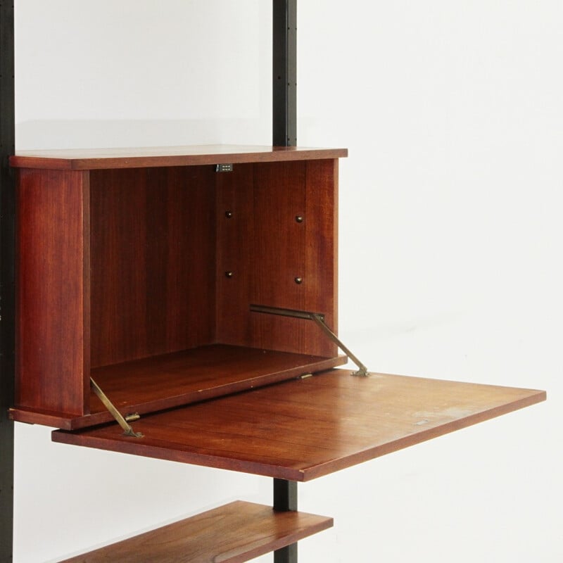 Vintage Teak Wall Unit by Marco Lavarello for Domus Linea - 1960s