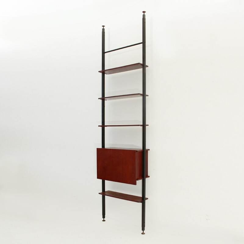 Vintage Teak Wall Unit by Marco Lavarello for Domus Linea - 1960s