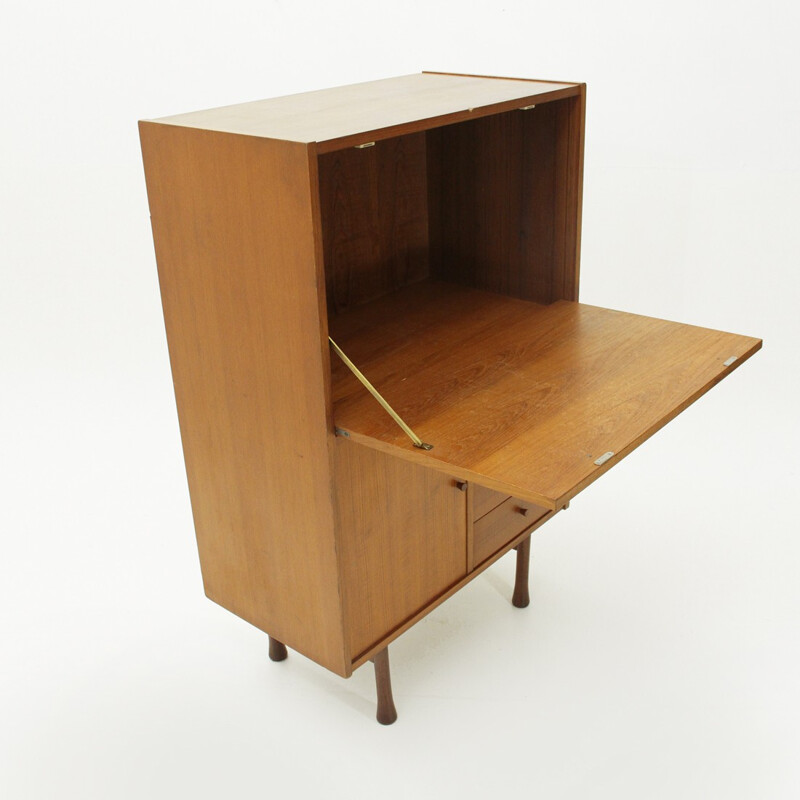 Vintage italian Teak Veneer Sideboard - 1960s