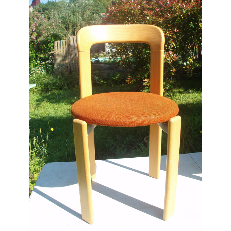 Suite de 2 chaises vintage par Bruno Rey - 1970