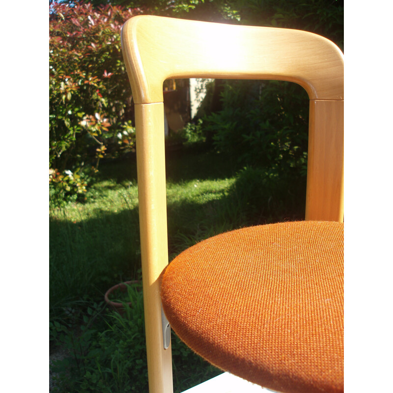 Set of 2 Vintage chairs by Bruno Rey - 1970s