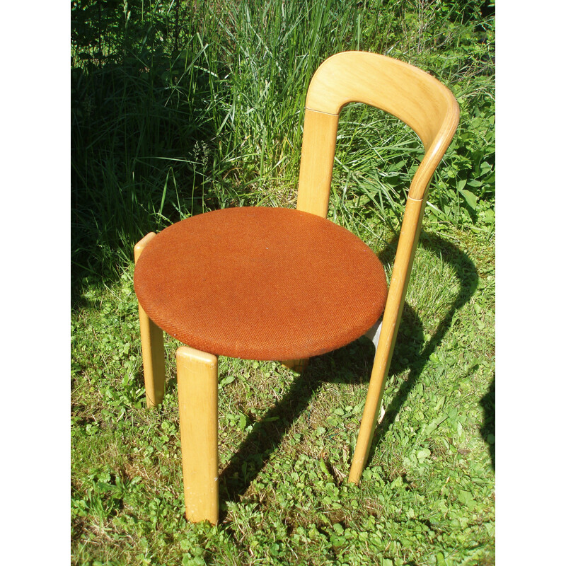 Suite de 2 chaises vintage par Bruno Rey - 1970