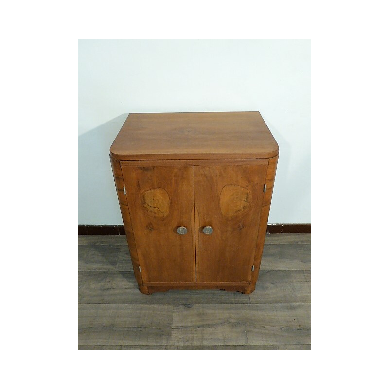 Small vintage sideboard bar in walnut - 1940