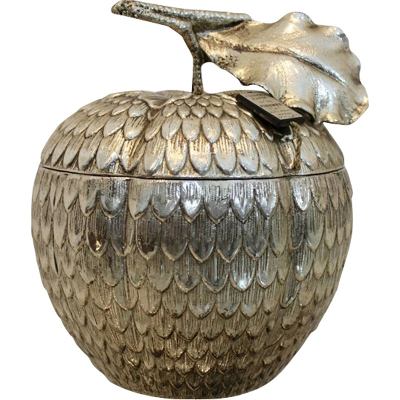 Vintage Silver Ice Bucket by Mauro Manetti - 1960s