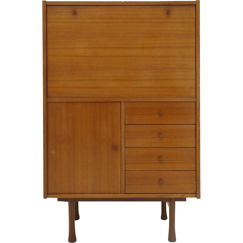 Enfilade Vintage Italienne en Teck - 1960