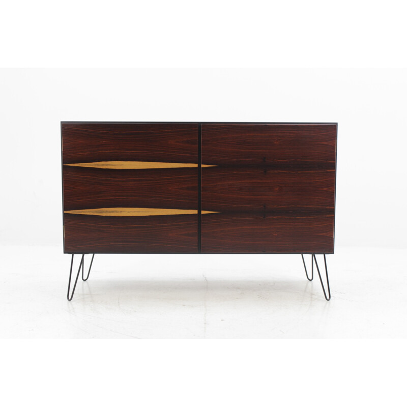 Vintage rosewood sideboard by Omann Jun - 1960s