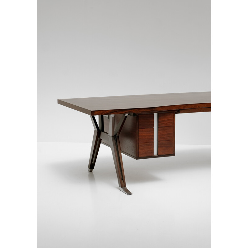 Vintage executive desk by Ico Parisi For MIM - 1950s