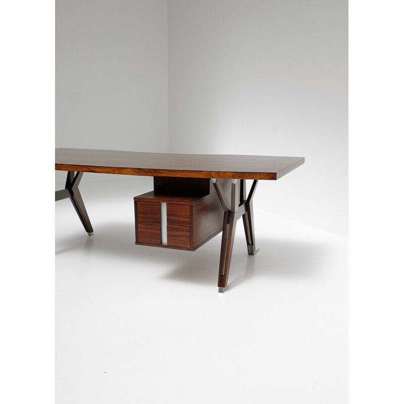 Vintage executive desk by Ico Parisi For MIM - 1950s