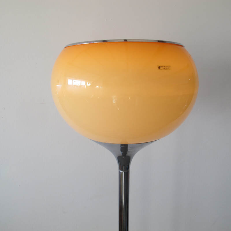 Vintage Italian floor lamp by Harvey Guzzini - 1960s