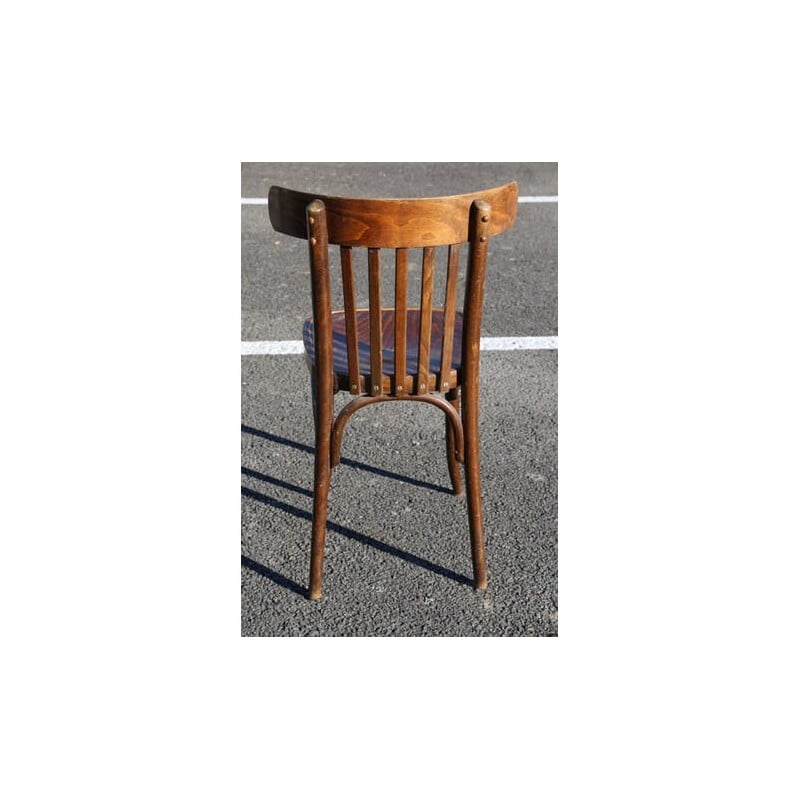 Suite de 4 chaises à repas vintage - 1960