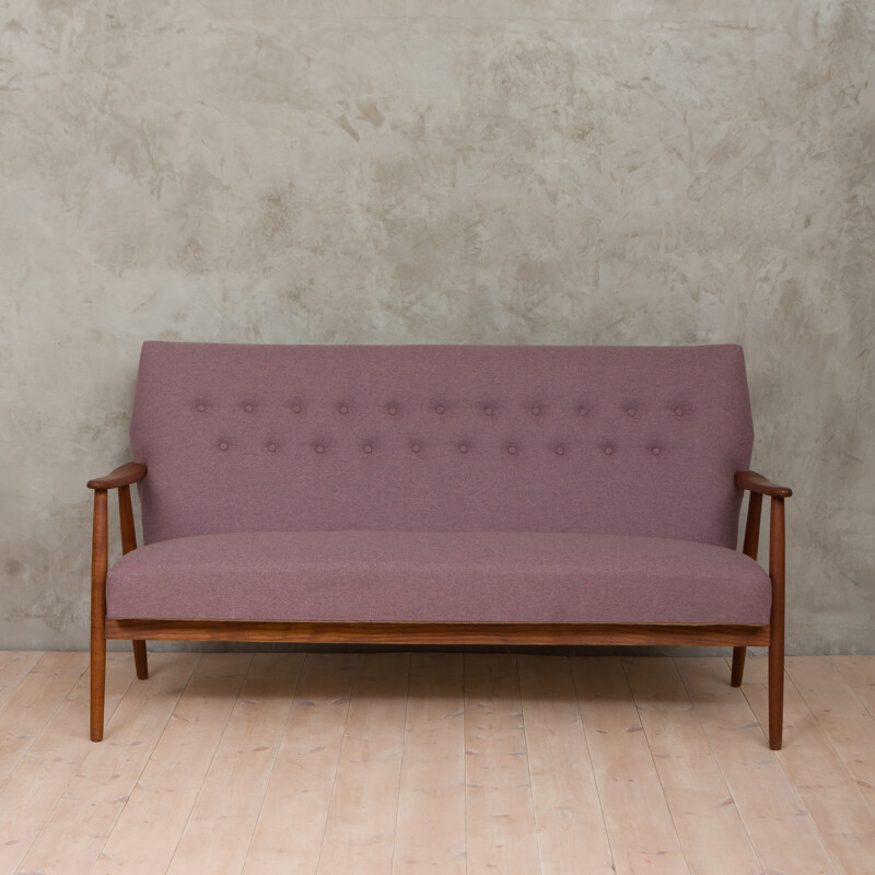 Vintage teak Danish sofa - 1960s