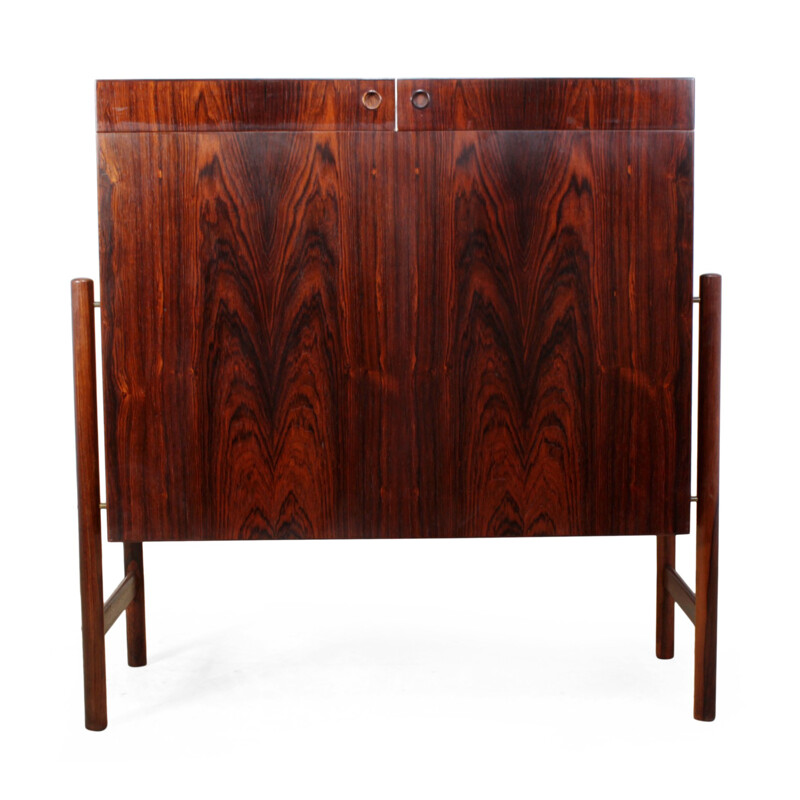 Bar vintage en palissandre par Mogens Kold - 1960